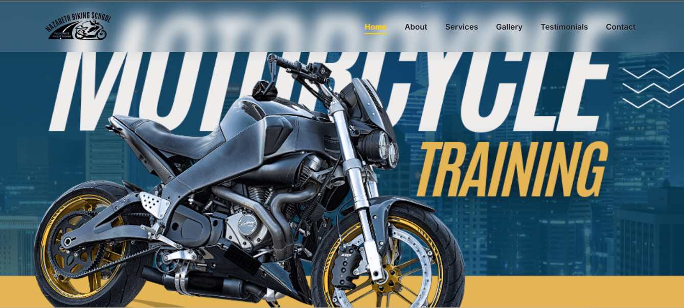 Training institute website